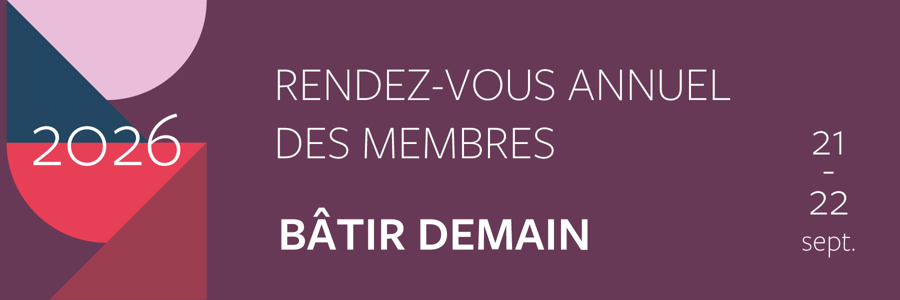 Rendez-vous annuel 2026