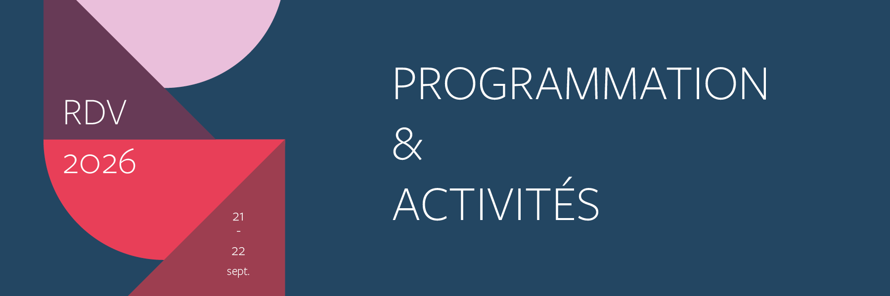 Programmation et activités